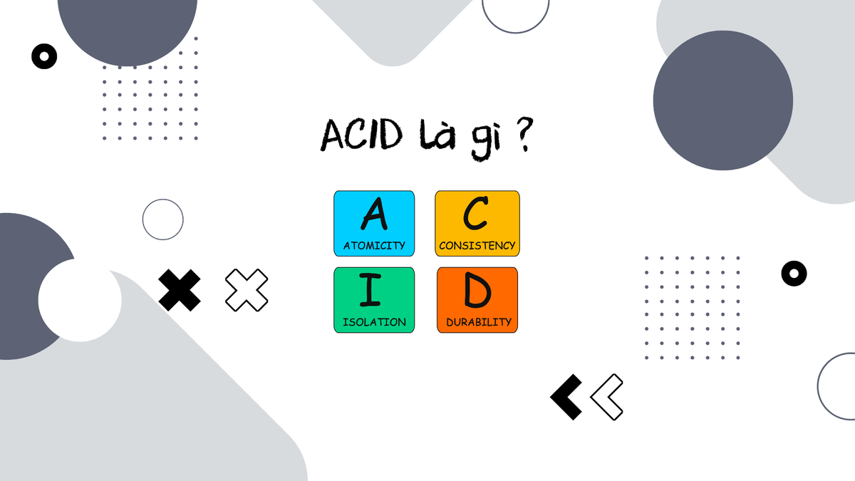 ACID là gì? Nguyên tắc Bảo vệ tính Toàn vẹn của Transaction